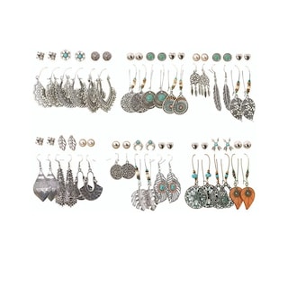 Foto 1 | Foto 1 | 36 Pares de Arete Bohemios Pendientes Largos