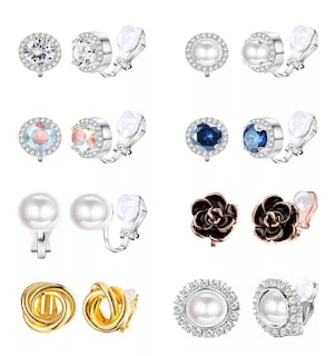 Foto 1 | Foto 1 | Aretes Belug 8 Pares para Mujer