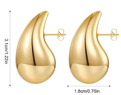 Foto 2 | Foto 2 | Aretes Funbu color Dorado para Mujer