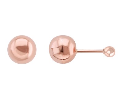 Foto 2 | Foto 2 | Broquel Horoz de Oro Rosa 10k Bola