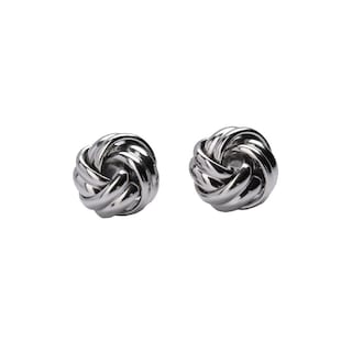 Foto 3 | Foto 3 | Aretes para Mujer de Nudo tipo Broqueles Luckyly, Modelo Knot Plata