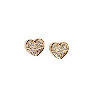 Foto 1 | Foto 1 | Aretes Mujer de Corazón Luckyly, Modelo Melody Oro