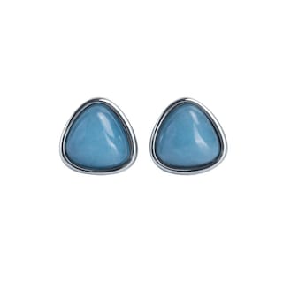 Foto 1 | Foto 1 | Aretes Mujer con Piedra Natural Luckyly, Modelo Aline Azul
