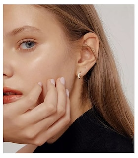 Foto 5 | Foto 5 | Aretes de Laminado de Oro 14k para Mujer 6 Pares