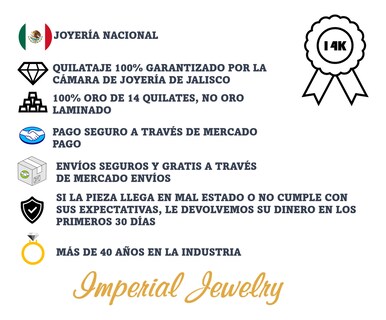 Foto 8 | Foto 8 | Arracadas de Oro de 14k para Mujer