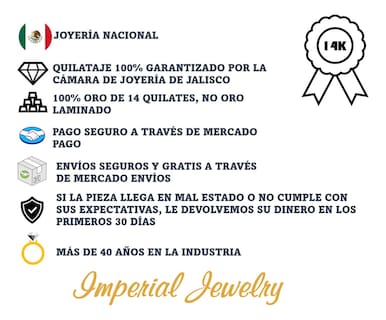 Foto 8 | Foto 8 | Arracadas de Oro 14k Cordon Blue