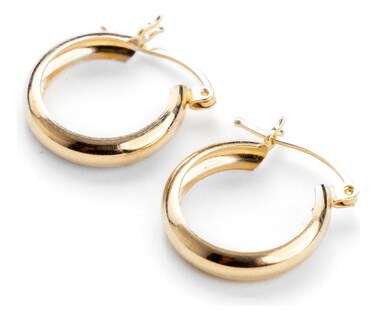 Foto 3 | Foto 3 | Arracadas Bangle Oro 14k