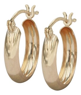 Foto 5 | Foto 5 | Arracadas Bangle Oro 14k