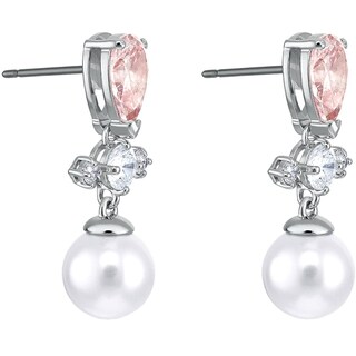 Foto 2 | Foto 2 | Pendientes Swarovski Perfection Light Rosa - Venta Internacional