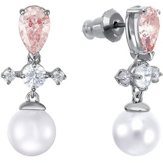 Foto 3 | Foto 3 | Pendientes Swarovski Perfection Light Rosa - Venta Internacional