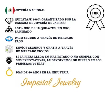 Foto 4 | Foto 4 | Arete Con Figura De Luna En Oro De 10k Con Incrustacion De Zirconia Y Una Perla 2.4 Grm