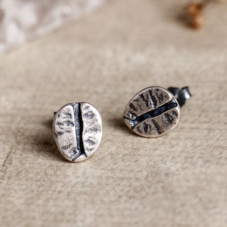 Foto 2 | Foto 2 | Aretes Chulada, Granos De Café De Plata .925
