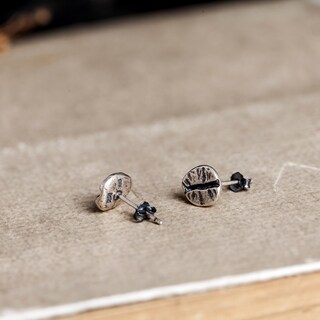 Foto 4 | Foto 4 | Aretes Chulada, Granos De Café De Plata .925
