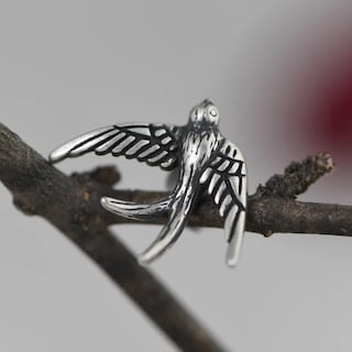 Foto 2 | Foto 2 | Aretes Chulada, Golondrinas De Plata .925 Con Chapa De Platino