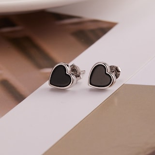 Foto 4 | Foto 4 | Aretes Chulada, Corazones De Plata .925 Con Chapa De Platino