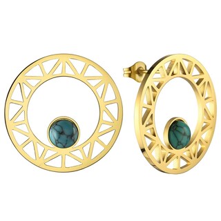 Foto 1 | Foto 1 | Aretes Enso Ic Para Mujer Eic252483g Color Dorado