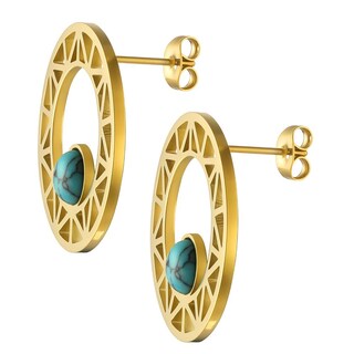 Foto 2 | Foto 2 | Aretes Enso Ic Para Mujer Eic252483g Color Dorado