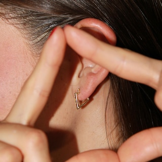 Foto 6 | Foto 6 | Aretes Arracadas Oro 10k Crixus Joyería