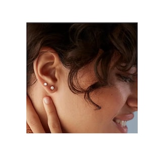 Foto 3 | Foto 3 | Piercing Arete Para Oreja Cartílago Mujer Acero Inoxidable 12 Pares Plata