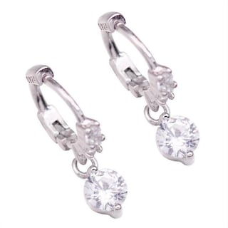 Foto 1 | Foto 1 | Pendientes Huoguo Chapados En Plata Fina Para Mujer (2 Unidades) - Venta Internacional.