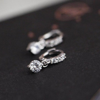 Foto 3 | Foto 3 | Pendientes Huoguo Chapados En Plata Fina Para Mujer (2 Unidades) - Venta Internacional.