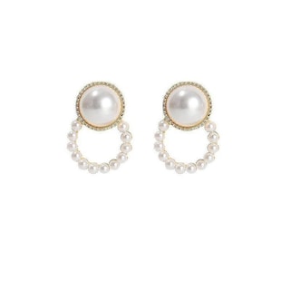 Foto 1 | Foto 1 | Pendientes Huoguo Alloy Sweet Flower De Geometría Simple (4 Unidades) - Venta Internacional.
