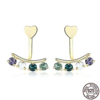 Foto 1 | Foto 1 | Pendientes De Plata De Ley 925 Geométricos Irregulares Para Mujer - Venta Internacional.