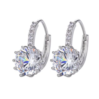 Foto 1 | Foto 1 | Pendientes Huoguo Personality Románticos Retro Diamond Love Metal - Venta Internacional.