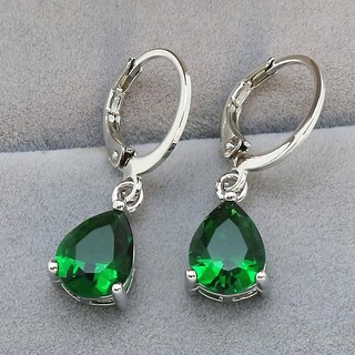 Foto 3 | Foto 3 | Pendientes Huoguo Círculo Geométrico De Diamantes Con Temperamento De Lujo - Venta Internacional.