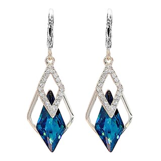 Foto 2 | Foto 2 | Pendientes Huoguo Con Diamantes De Imitación Blancos En Polvo Y Piedra Ojo De Gato - Venta Internacional.