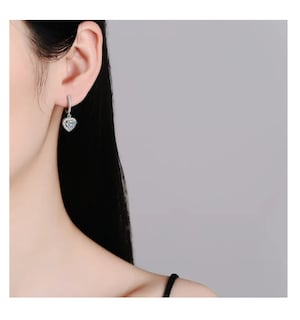 Foto 4 | Foto 4 | Pendientes Aretes Colgantes De Joyeria Plata 925 Moda Mujer