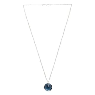 Foto 2 | Foto 2 | Collar y Aretes Joyería Zvezda Classic Azul con Plata