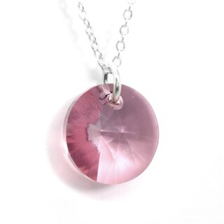 Foto 2 | Foto 2 | Collar y Aretes Joyería Zvezda Xilion Rosa con Plata