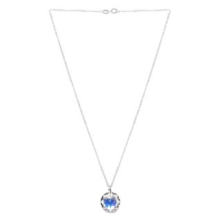 Foto 2 | Foto 2 | Collar Y Aretes Joyería Zvezda Classic Tornasol con Plata