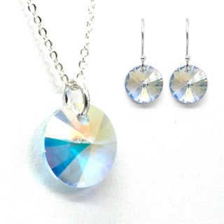 Foto 1 | Foto 1 | Collar y Aretes Zvezda Xilion Tornasol para Mujer