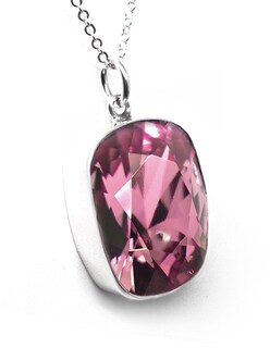 Foto 2 | Foto 2 | Collar y Aretes Zvezda Baguette Rose con Plata