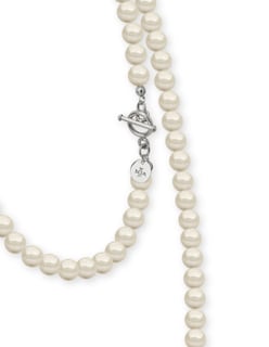 Foto 6 | Foto 6 | Collar/Aretes/Pulsera Zvezda ZET-PRL-TR-CRM color Blanco - Perlas de Cristal