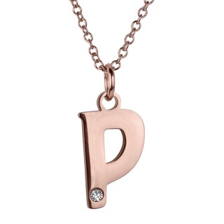 Foto 2 | Foto 2 | Set e Joyería Luckyly Baño de Oro Rosa 18K Yara Letra P