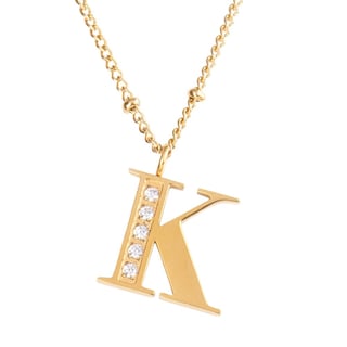 Foto 2 | Foto 2 | Kit de Regalo para Mujer Navidad de Iniciales Luckyly, Modelo Brya, Letra K