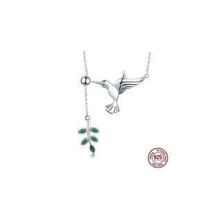 Foto 1 | Foto 1 | Collar Con Colgante De Colibrí De Plata - Venta Internacional.