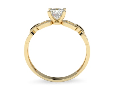 Foto 3 | Foto 3 | Anillo de Compromiso Amelie Joyas Chloe de Oro 10k Nro. 7-7.5