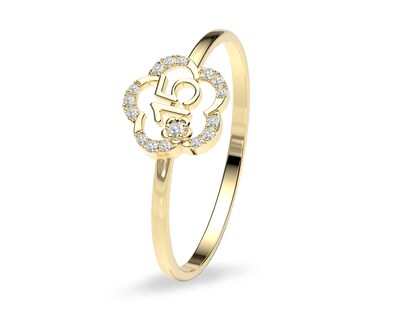 Foto 1 | Foto 1 | Anillo de Oro 10k Amelie Joyas Nro. 6-6.5