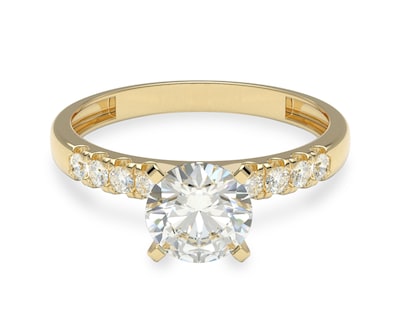 Foto 2 | Foto 2 | Anillo de Compromiso Amelie Joyas de Oro 14K Nro. 7-7.5