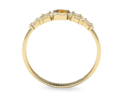 Foto 3 | Foto 3 | Anillo de Oro 10k Amelie Joyas A-3074 Talla 6-6.5 para Dama