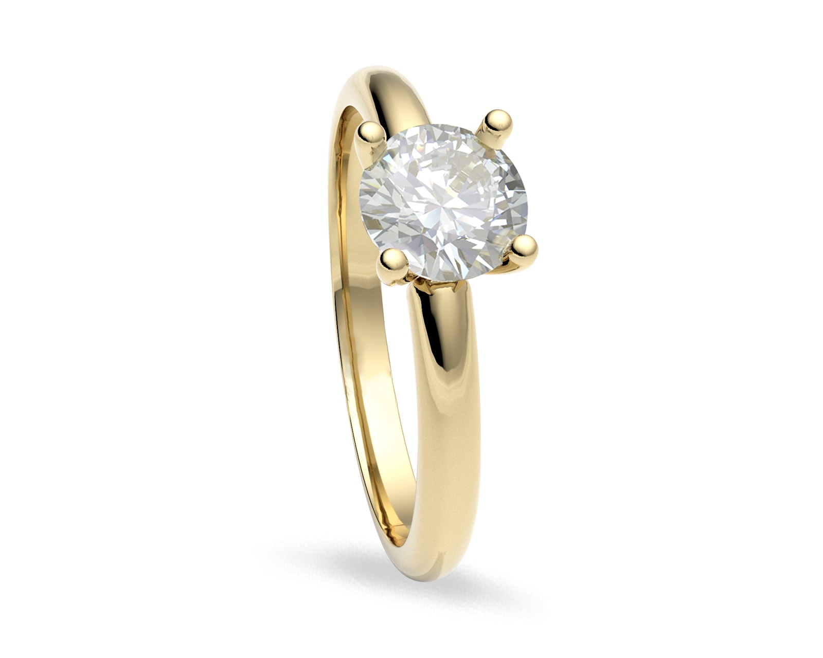 Anillo de Compromiso Dionne Amelie Joyas Oro 10k