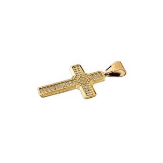 Foto 3 | Foto 3 | Dije Crixus Joyería Cruz de Oro 10k y Piedra Zirconia para Hombre