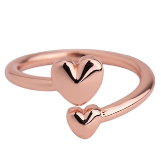 Foto 1 | Foto 1 | Anillos para Mujer de Corazones Luckyly, Modelo Rita Oro Rosa