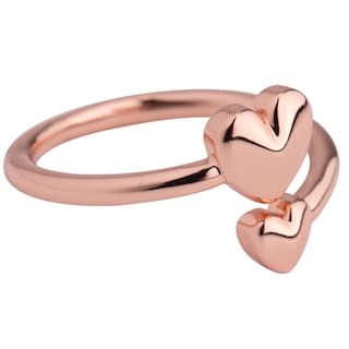 Foto 2 | Foto 2 | Anillos para Mujer de Corazones Luckyly, Modelo Rita Oro Rosa