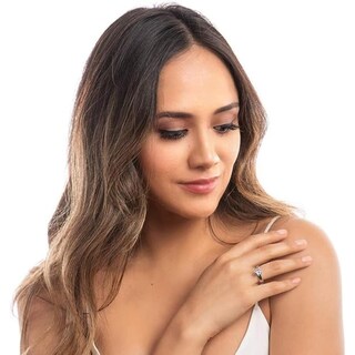 Foto 5 | Foto 5 | Anillo de Compromiso para Mujer LuckyLy Nova color Plata