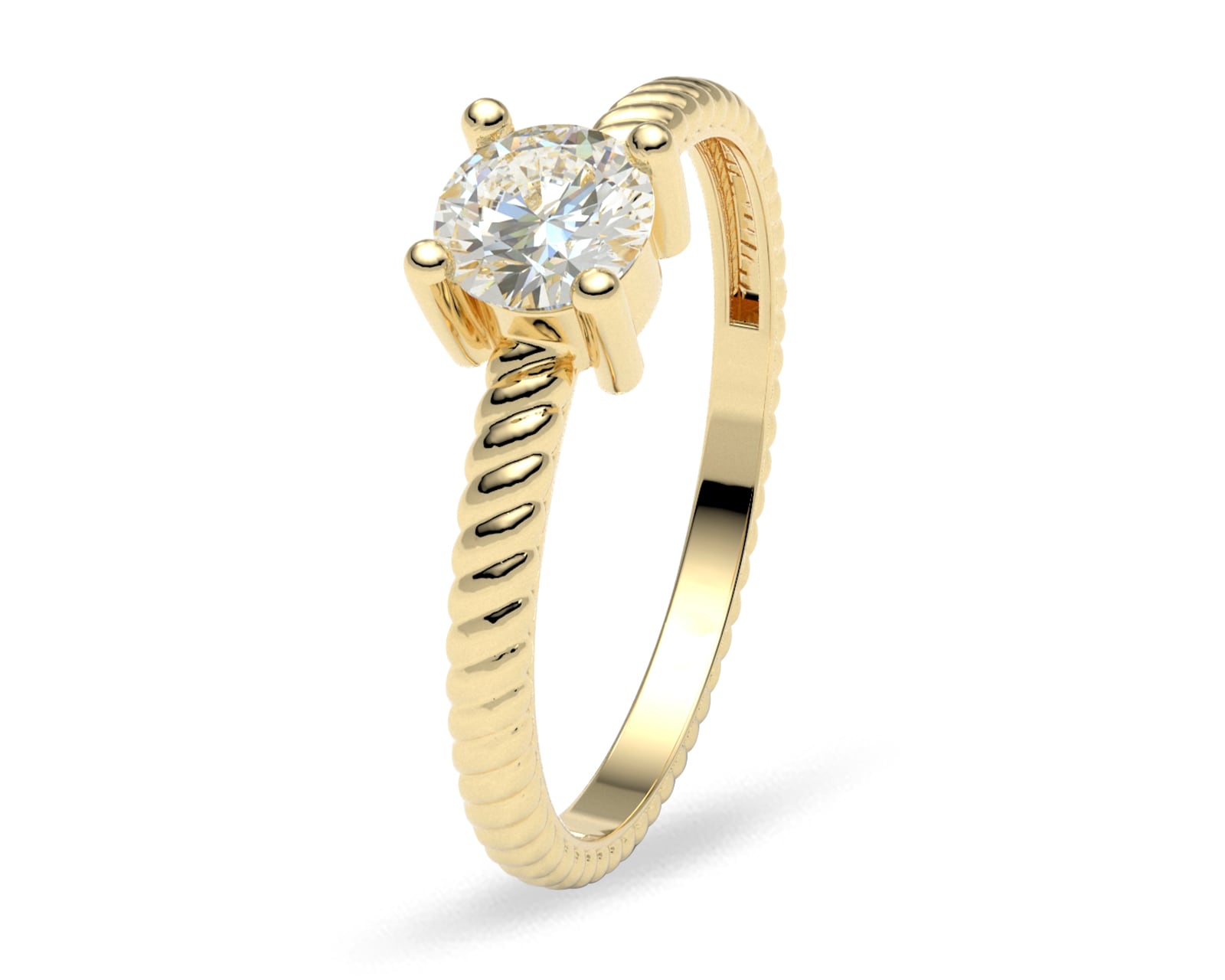 Anillo de Compromiso Anne Amelie Joyas Oro 10K